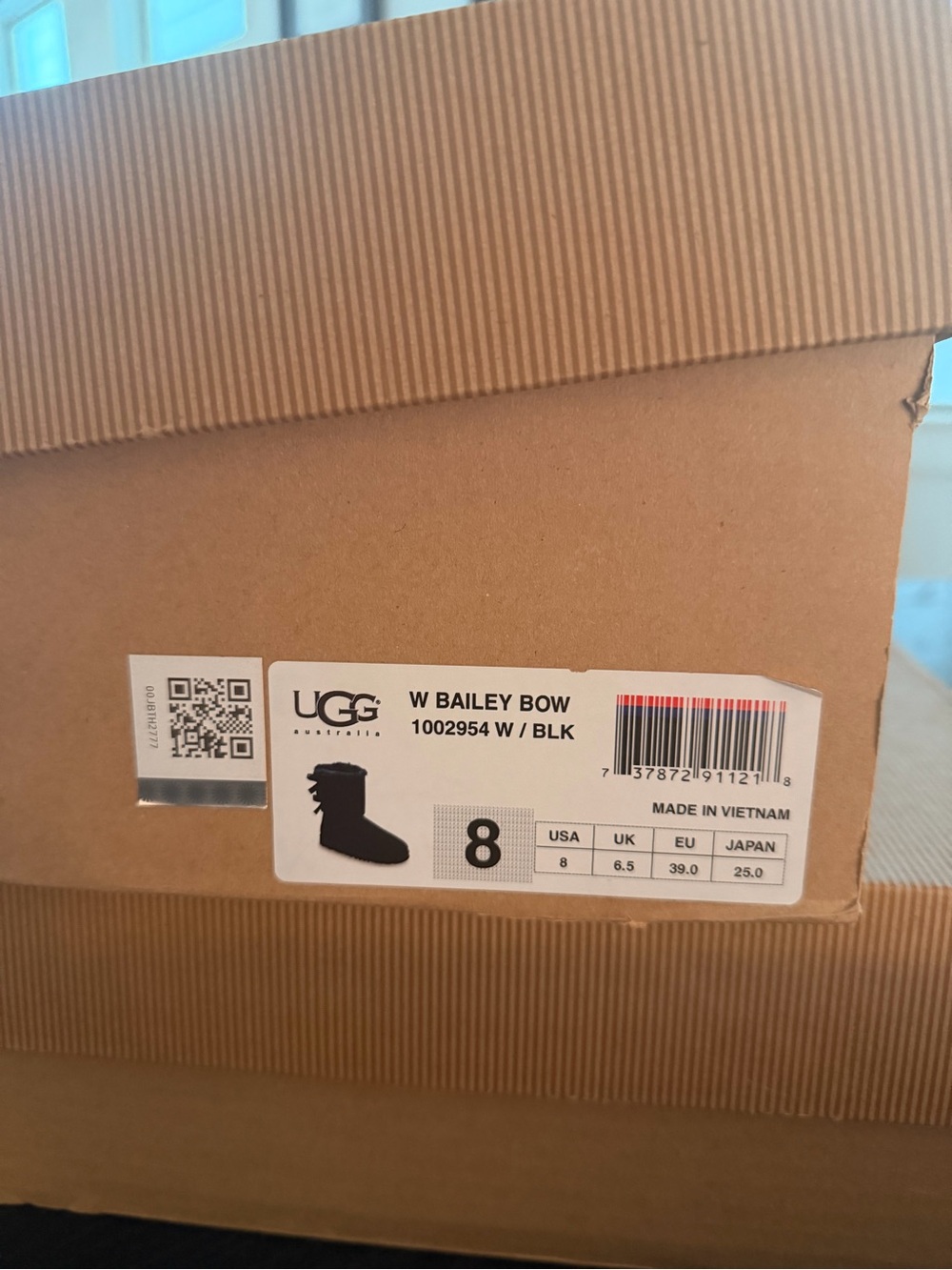 UGG W Bailey Bow Boot - Black